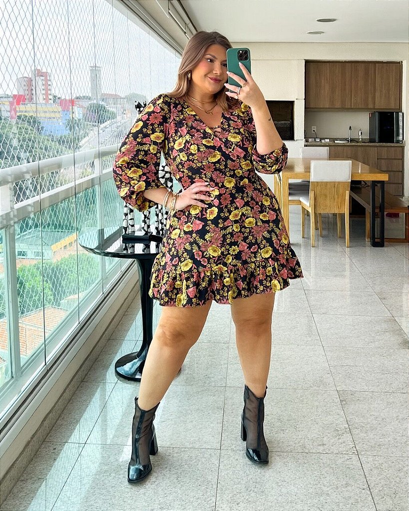 vestido plus size