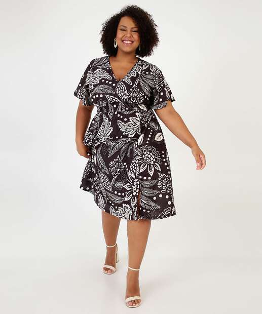 vestido plus size