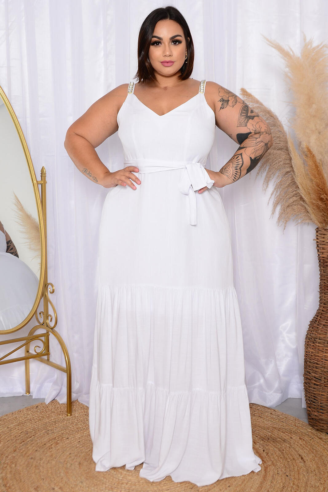 vestido plus size