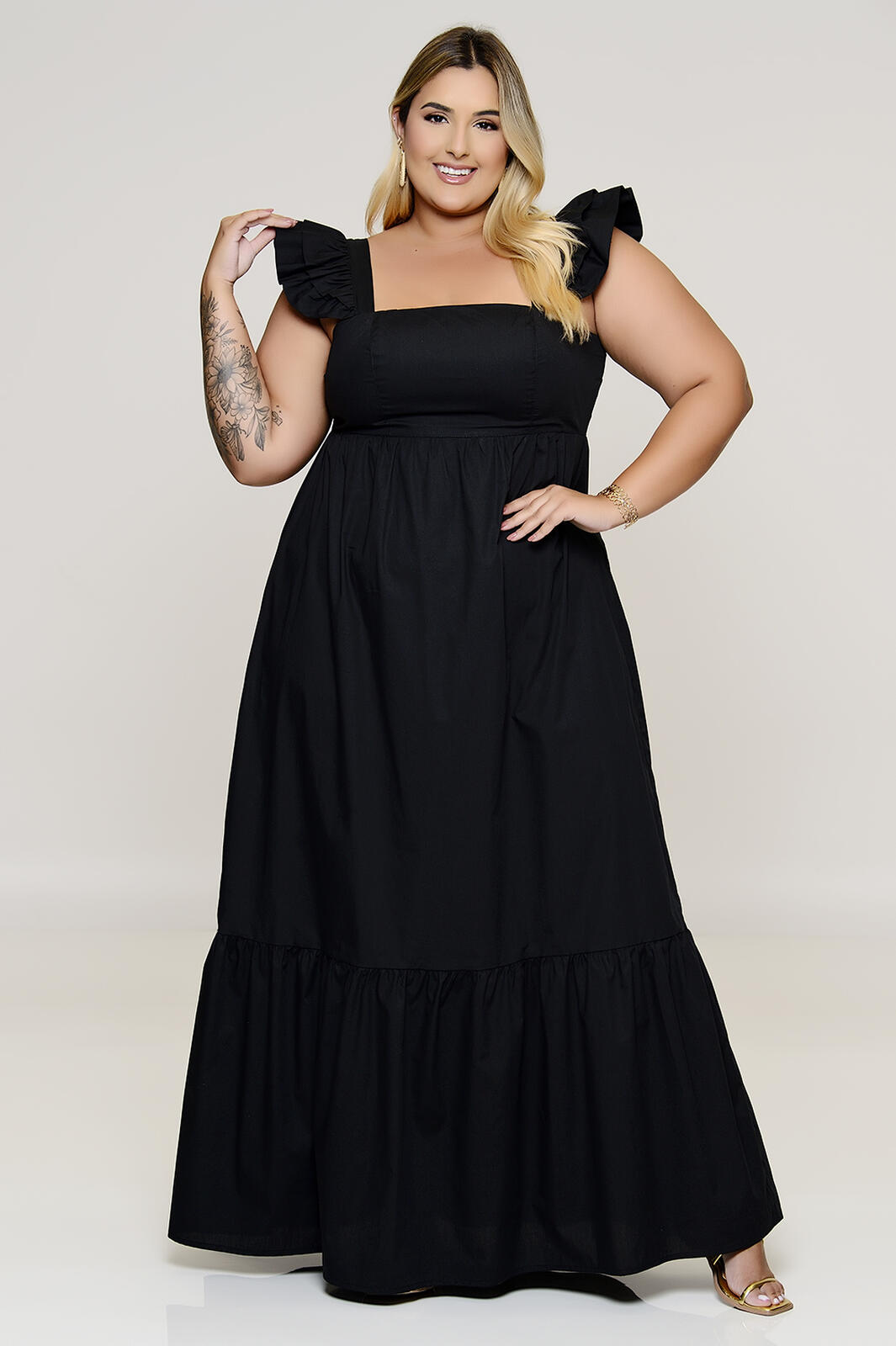 vestido plus size