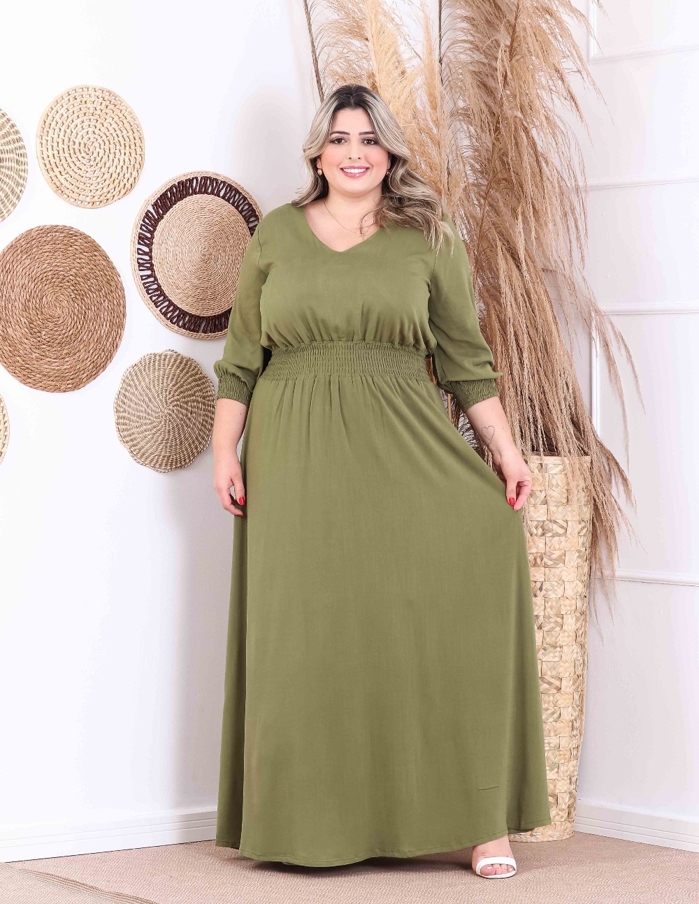 vestido plus size