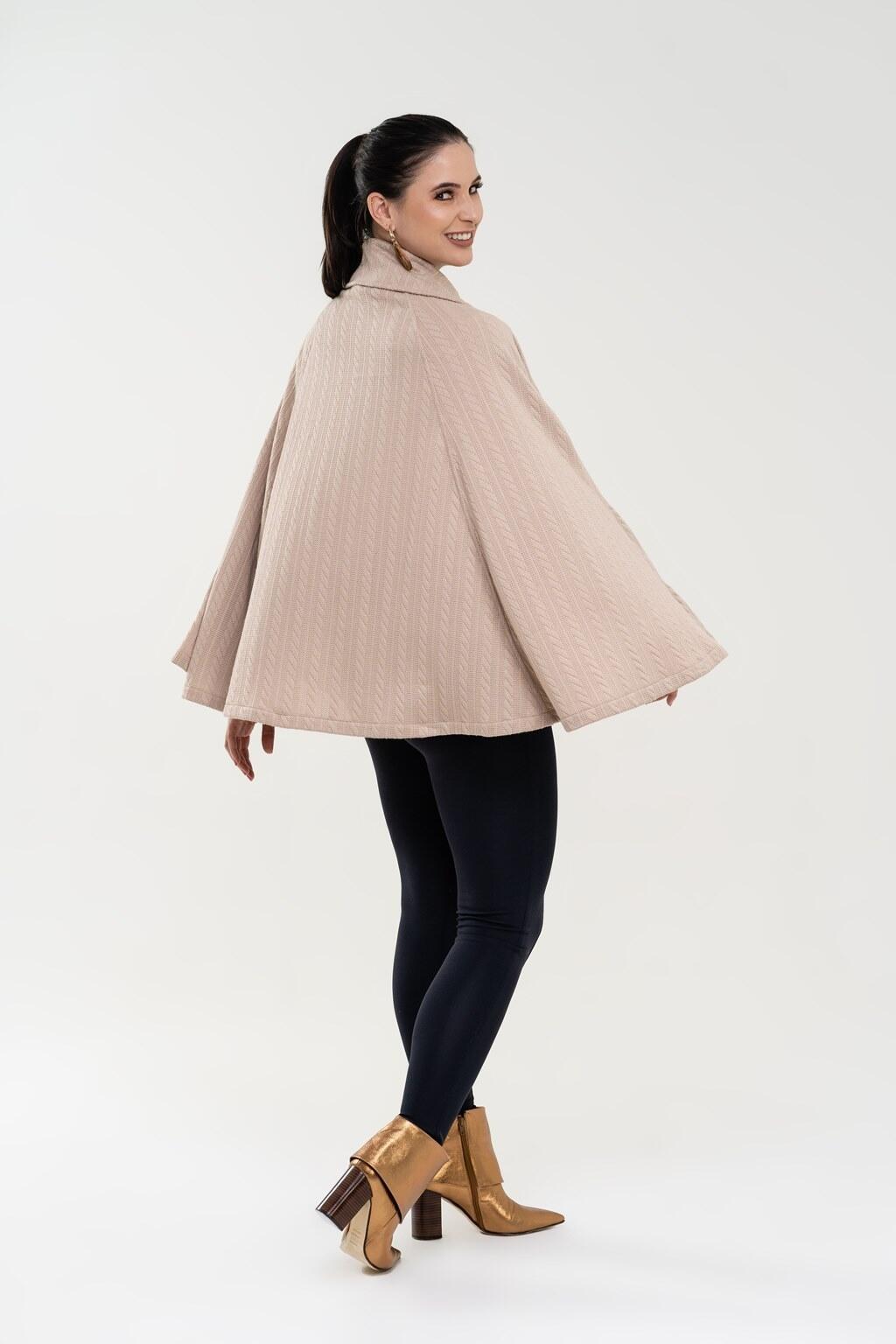 poncho feminino