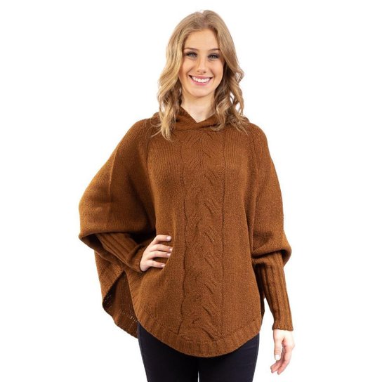 poncho feminino