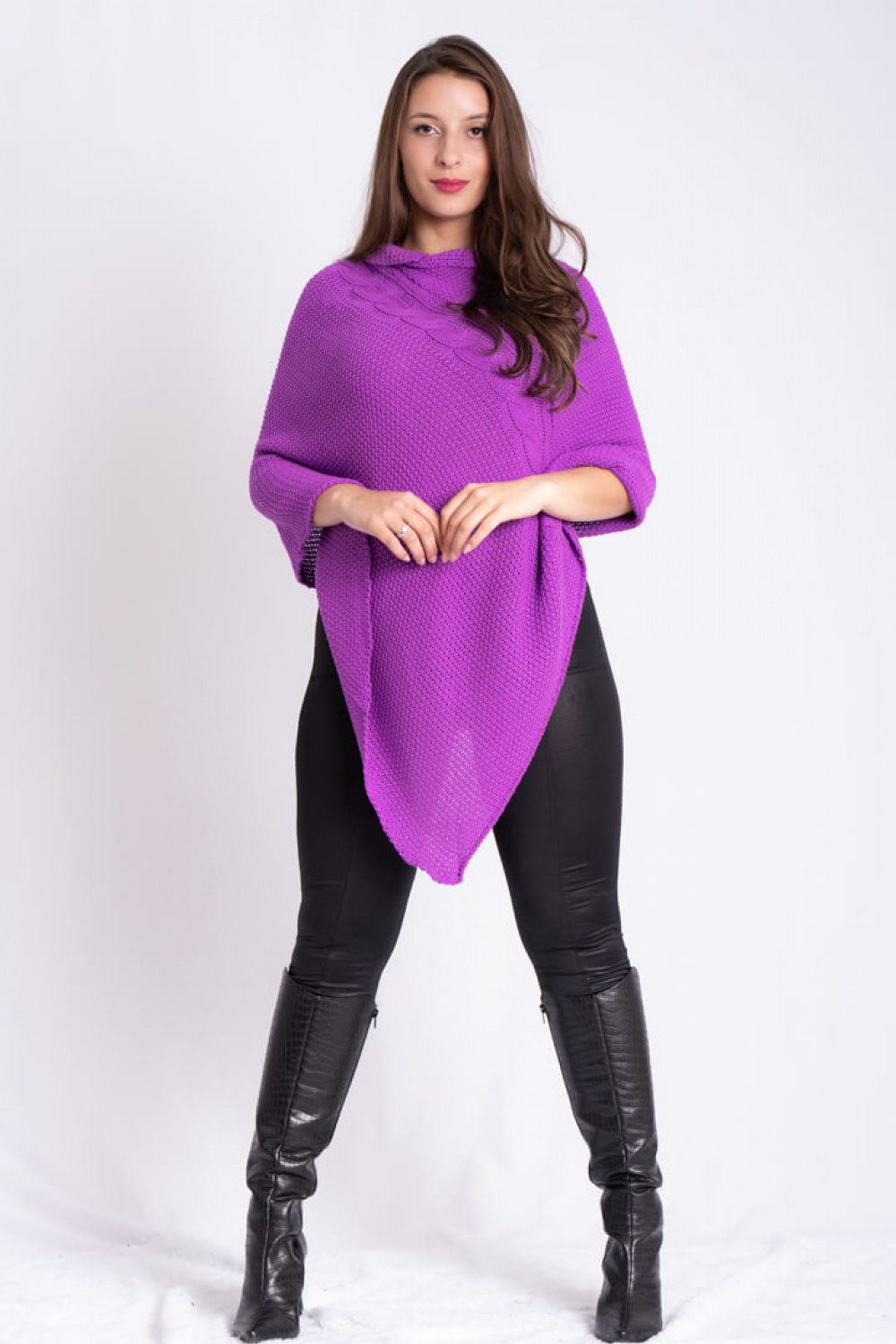 poncho feminino