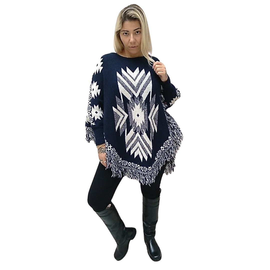 ponchos femininos