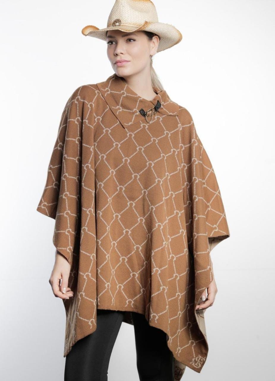 poncho feminino