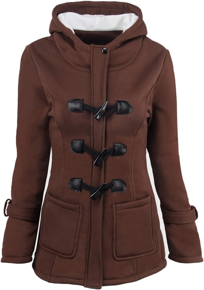 Horn buttons coat