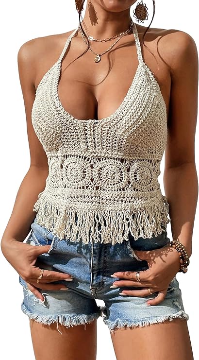 crochet halter top