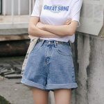 jean shorts women