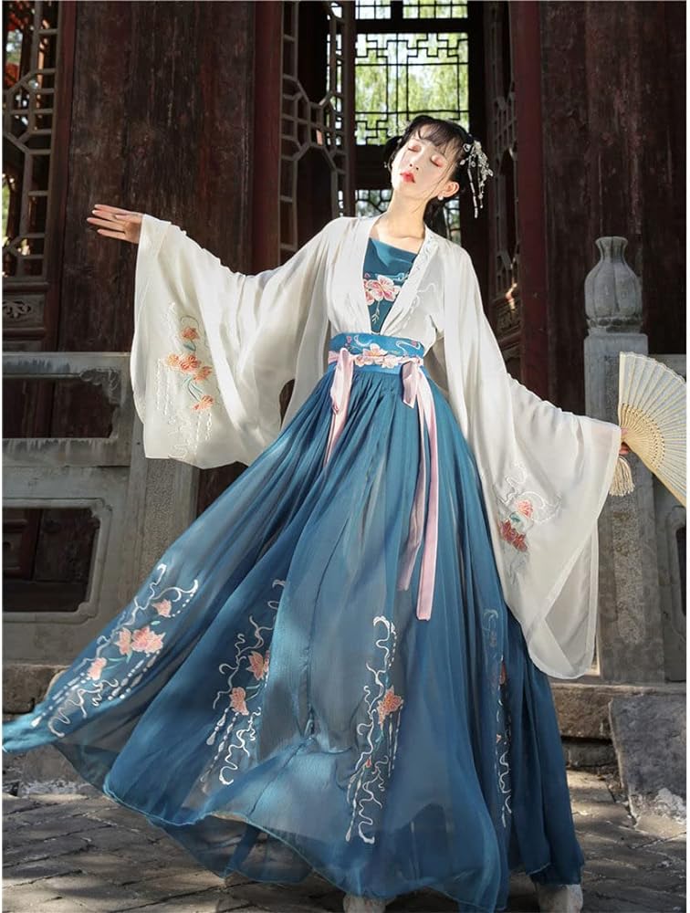 royal chinese traditional dress hanfu