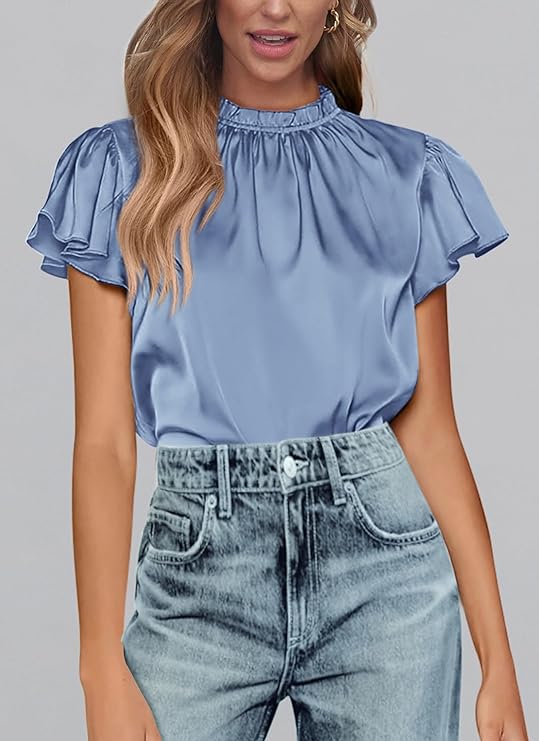 short sleeve blouse