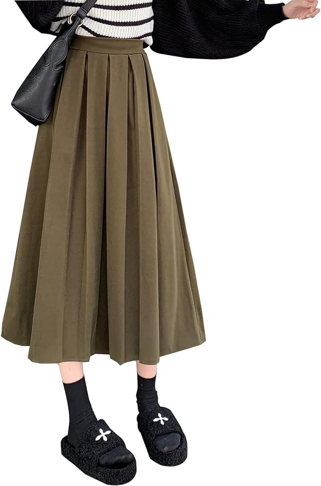 pleated skirt