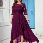 plus size evening dress