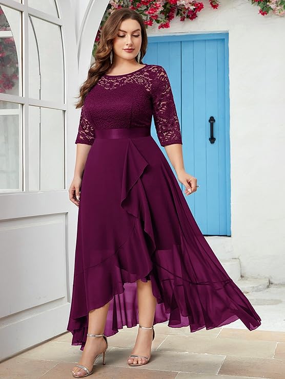 plus size evening dress