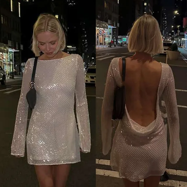 Vestido paetê