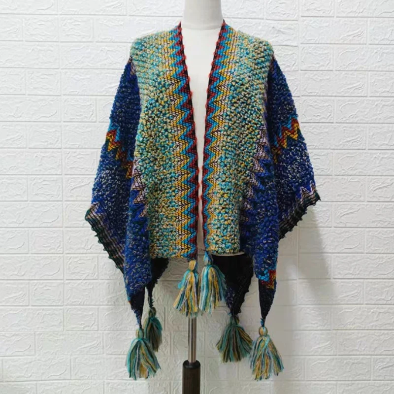  Poncho Feminino