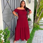 Vestidos Longos Plus Size para o Natal: Looks Festivos e Encantadores