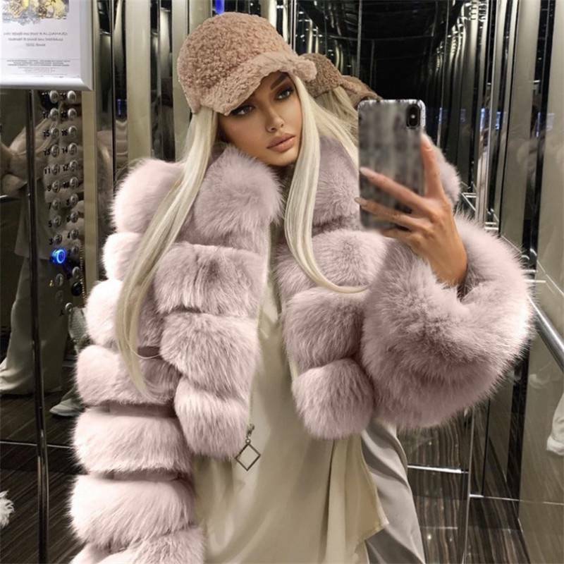 faux fur coat