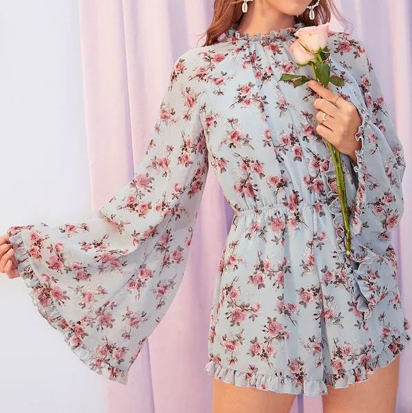 	
long sleeve romper