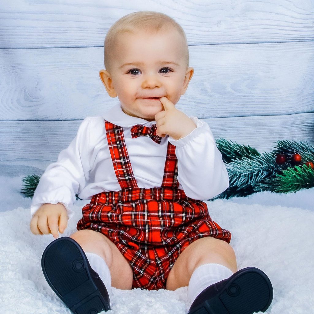 baby boy christmas outfit