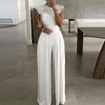 women’s white jumpsuit