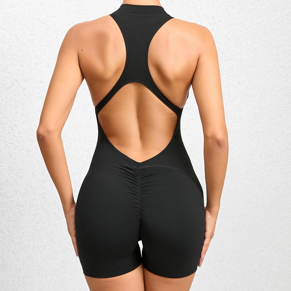 one piece workout jumpsuit