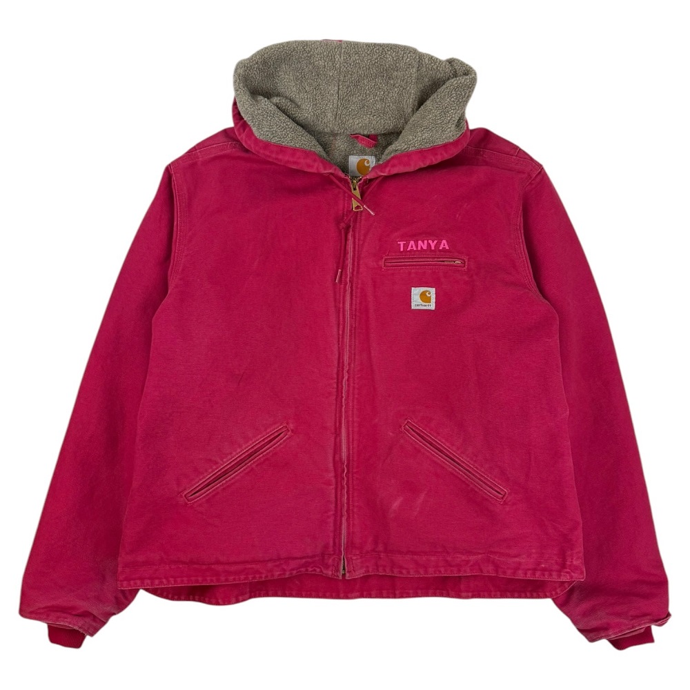 pink carhartt jacket