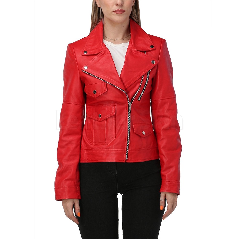 red jacket