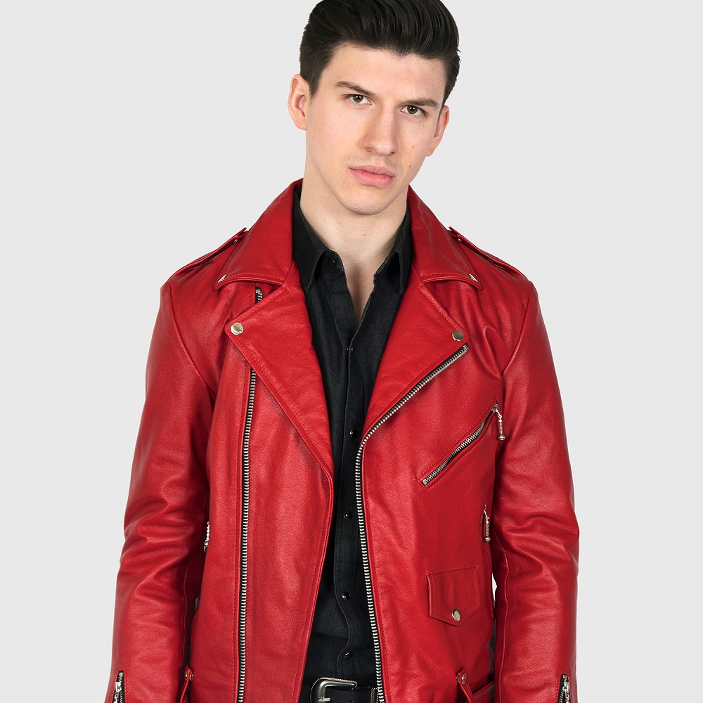 red jacket