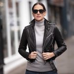 leather jacket women