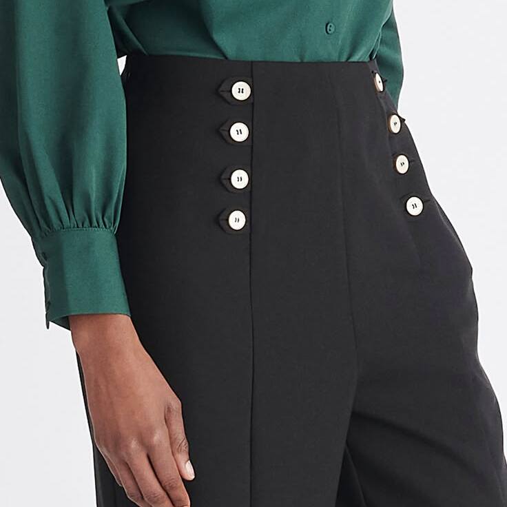 High-rise pants