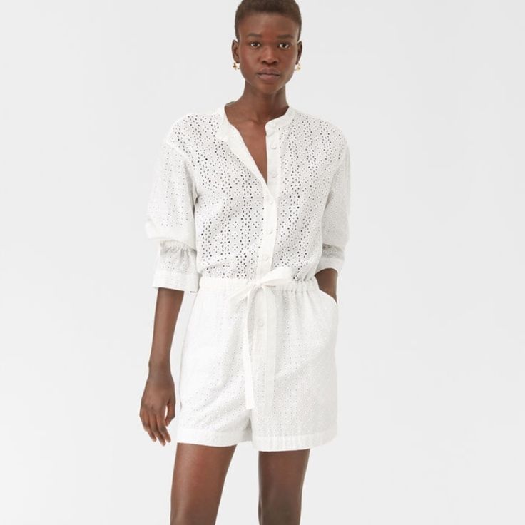 white romper