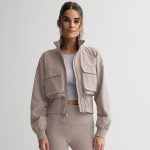 Woven Rib Mix Jacket