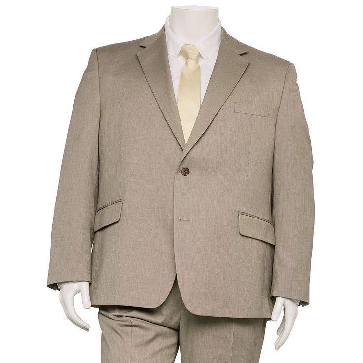 tan suit