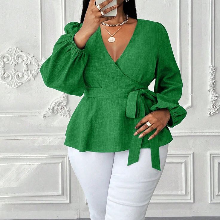 plus size blouses