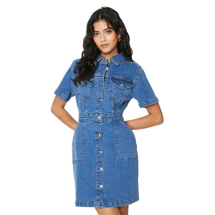 Denim Shirt Dress