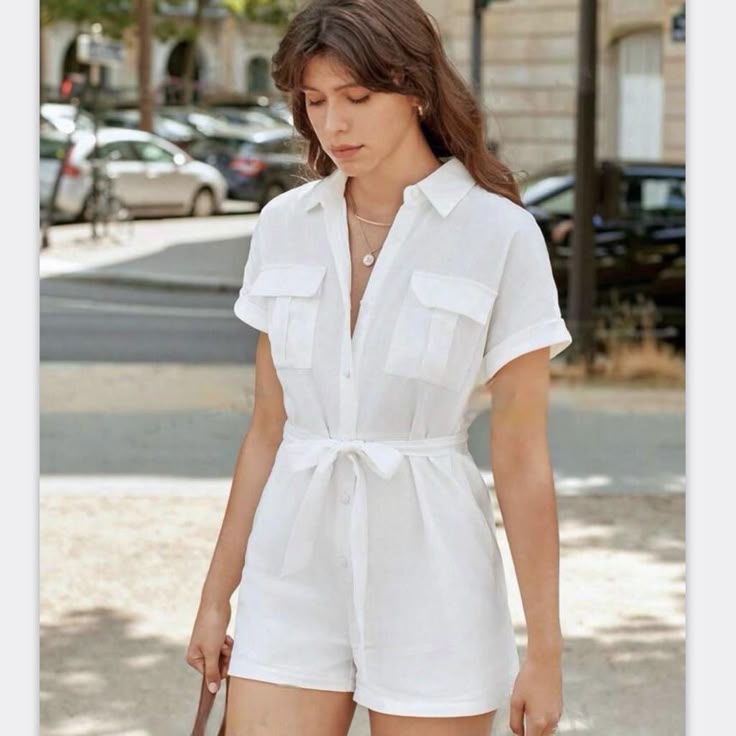 White jumpsuit