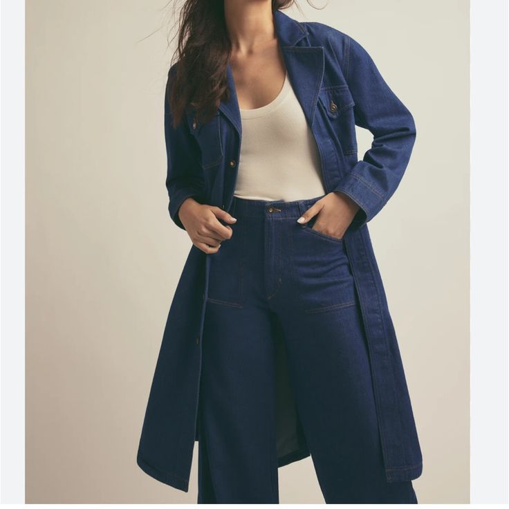 denim coat