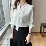 Chic white blouses
