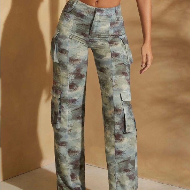 camouflage cargo pants