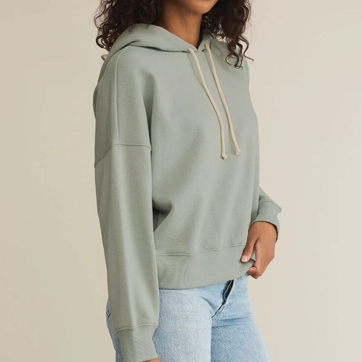 Cashmere hooded sweater