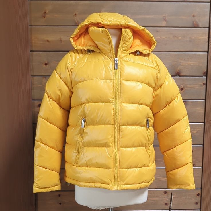 Yellow Puffer Jacket