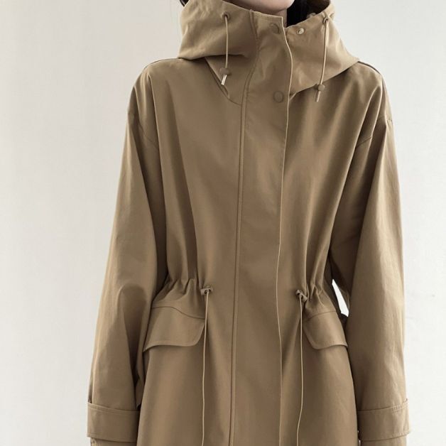 Hooded shell jacket