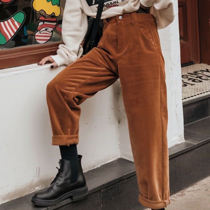 Women's corduroy slacks