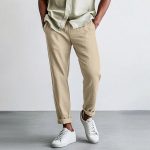 Men's linen trousers