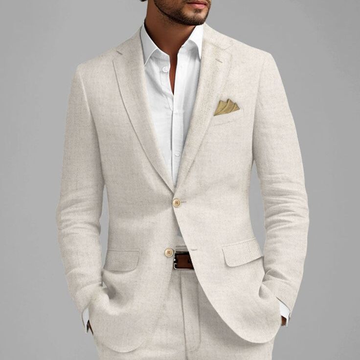 white suit