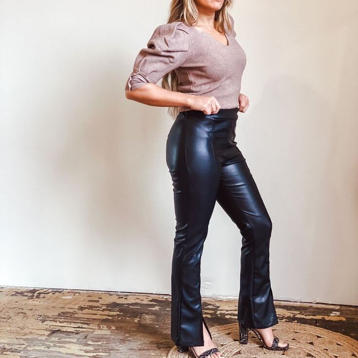 Leather trousers