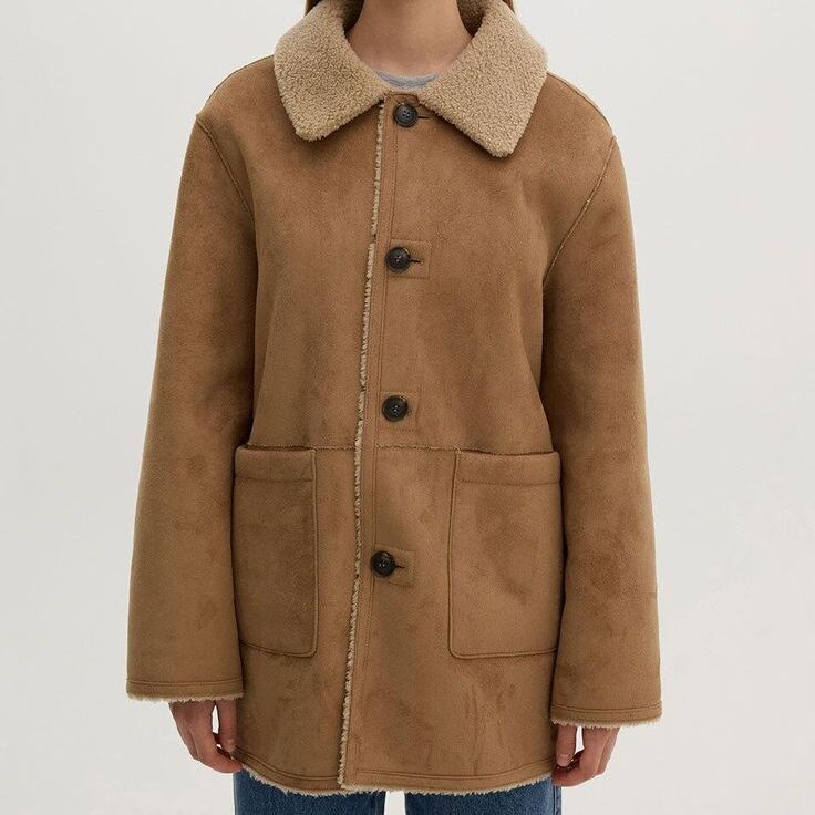 Suede outerwear