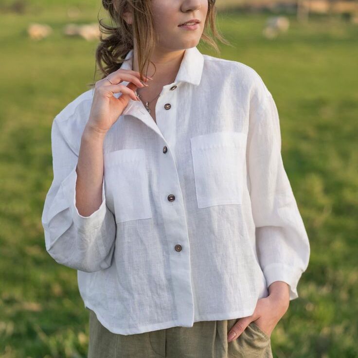 Lightweight linen shirt