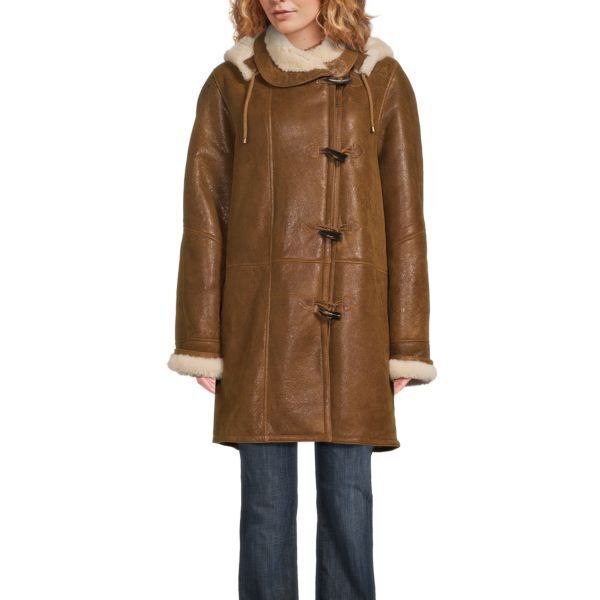 Lambskin coat